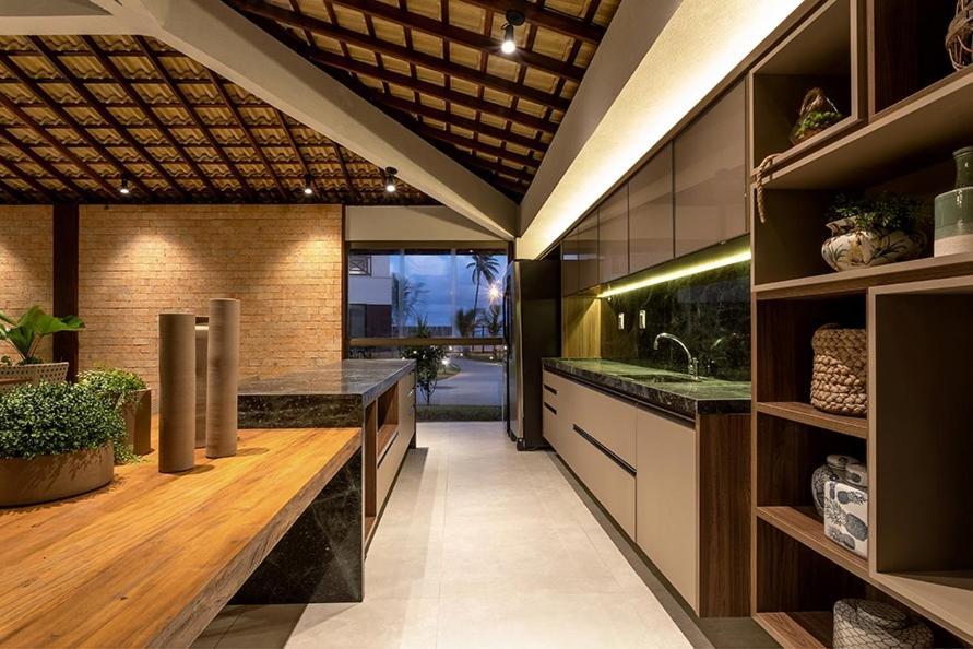 Maravilhoso Garden Imbassai Pe Na Areia Bahia Litoral公寓 外观 照片